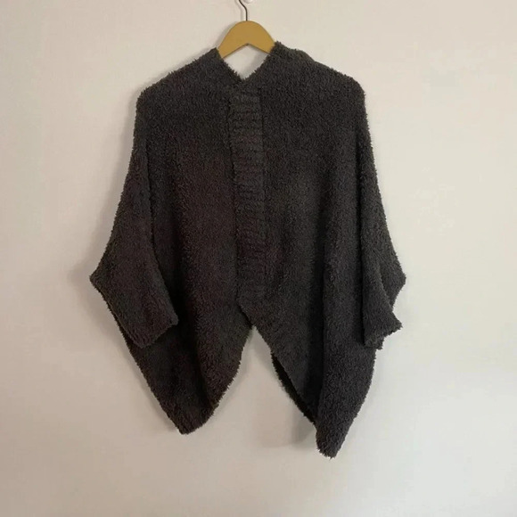 Barefoot Dreams Cozy Chic Open Cardigan Shrug Sweater - Picture 8 of 11